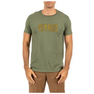5.11 Tactical Sticks And Stones Tee Military Green