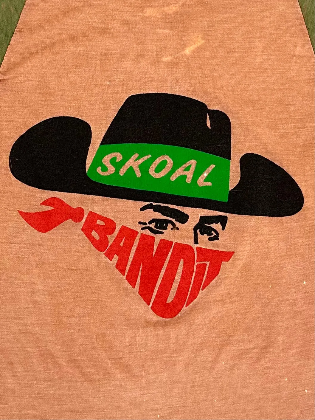 70s Skoal Bandit Distressed Raglan