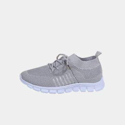 Ademende mesh veterschoenen
