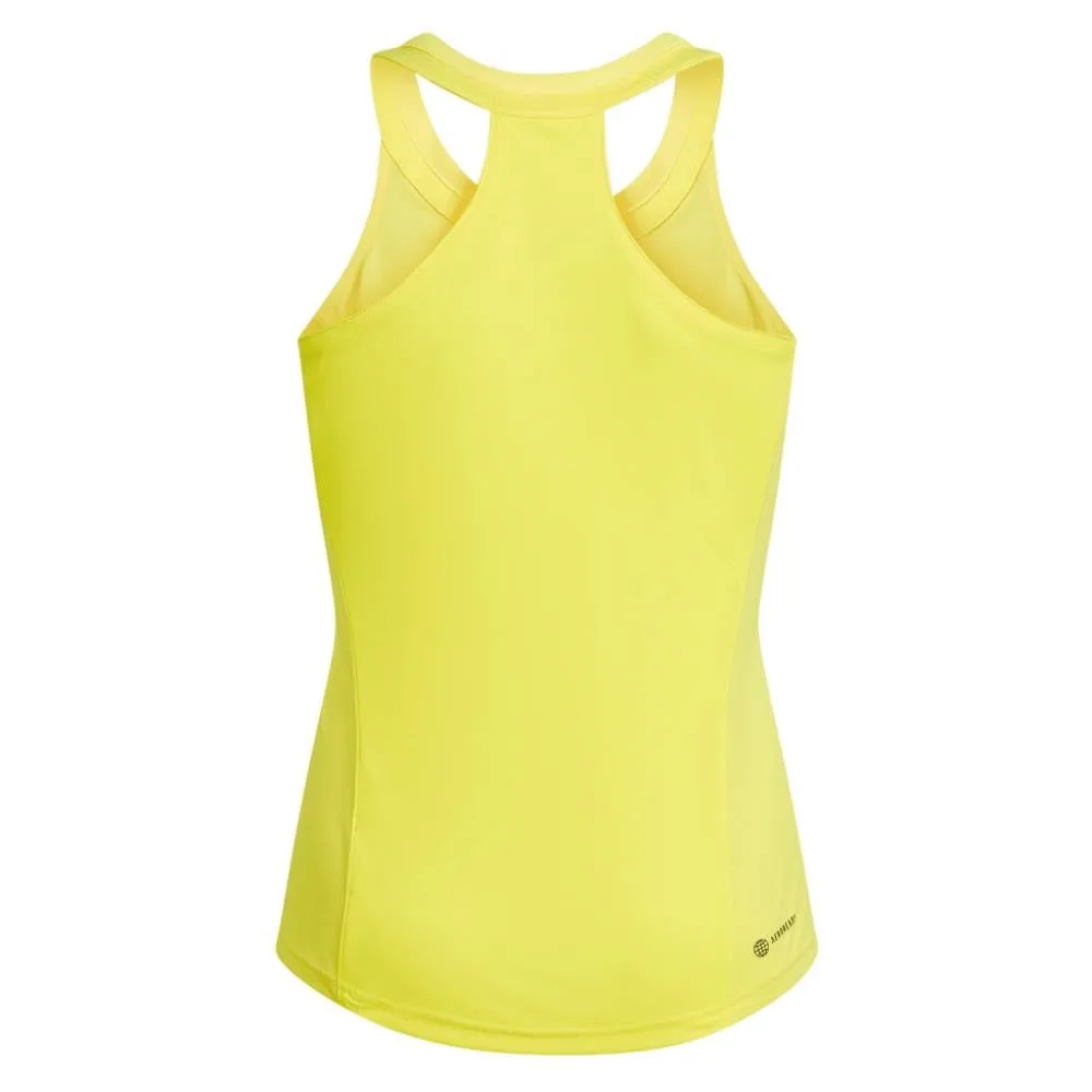 adidas Girls' Club Tank Top (Beam Yellow)
