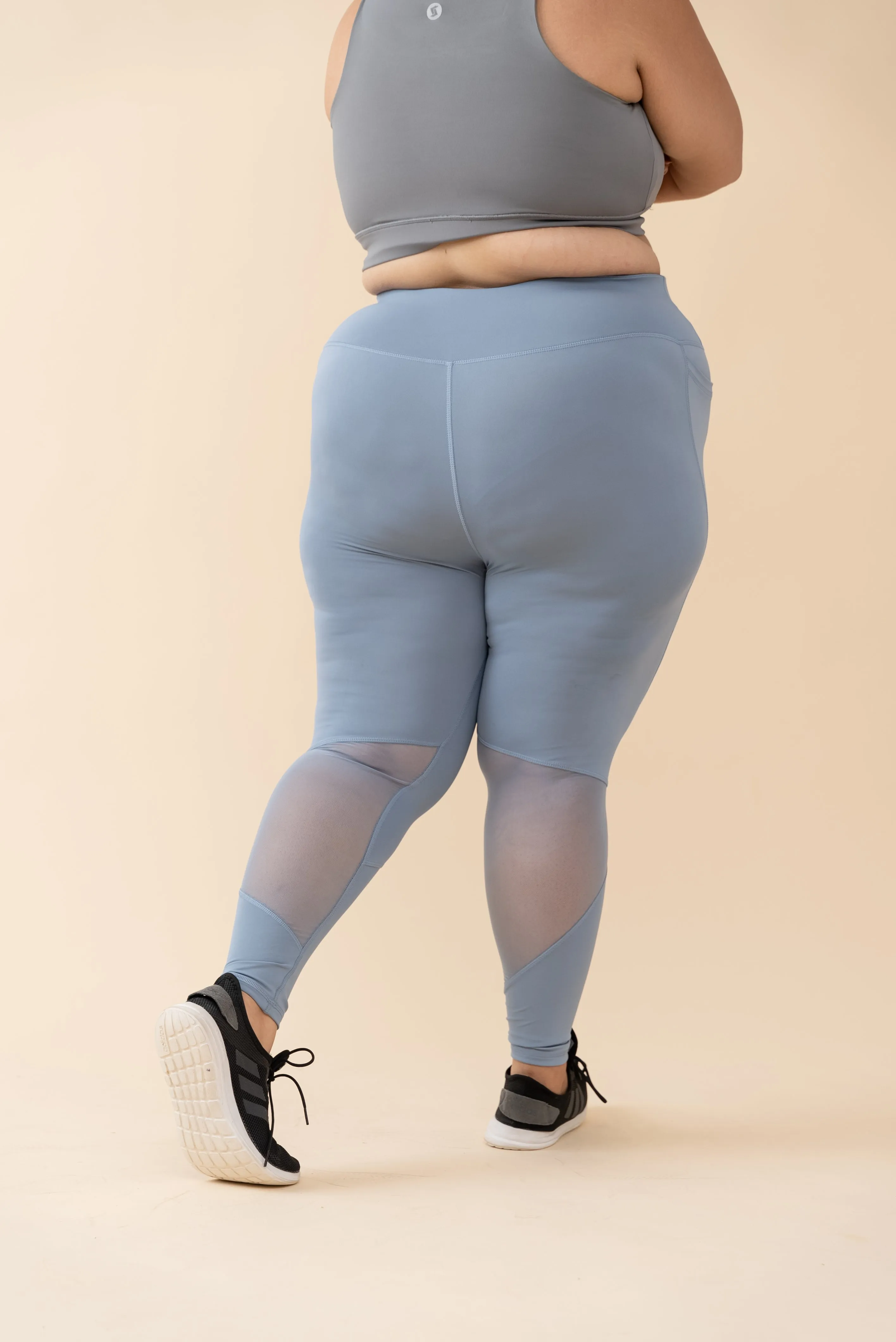 All Eyes On Me Leggings: Blue