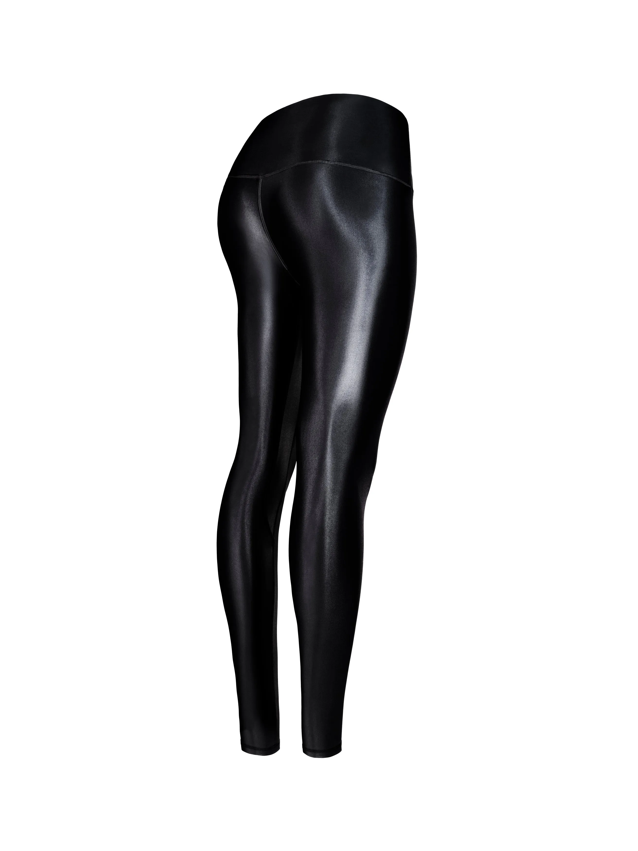 ANDROMEDA LEGGINGS IN BLACK | BLACK SHINE