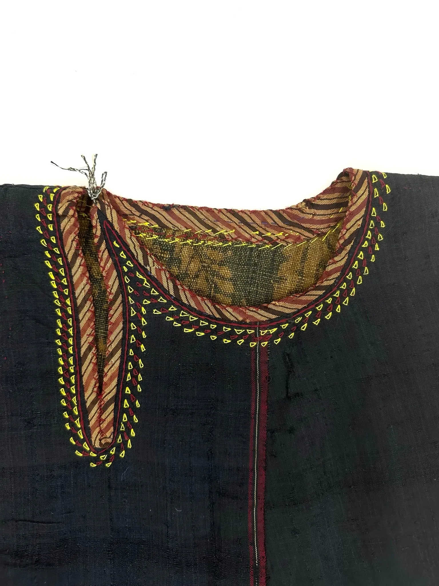 Antique Hungarian Embroidered Fringe Vest