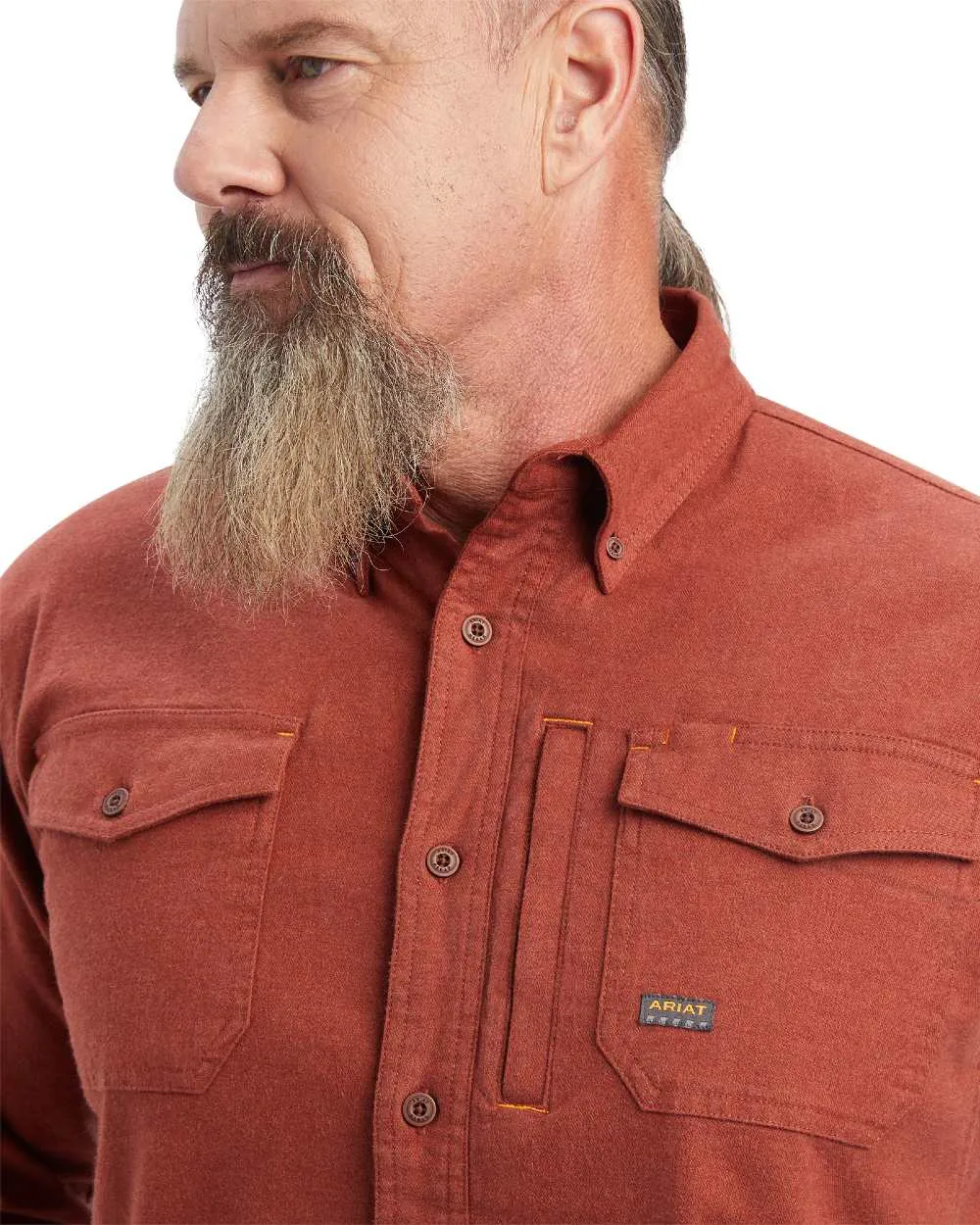 Ariat Rebar Flannel Durastretch Work Shirt