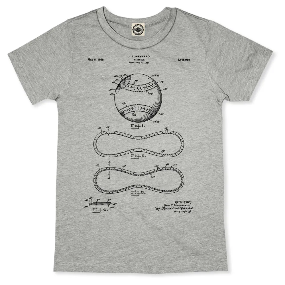 Baseball Patent Kid's Tee