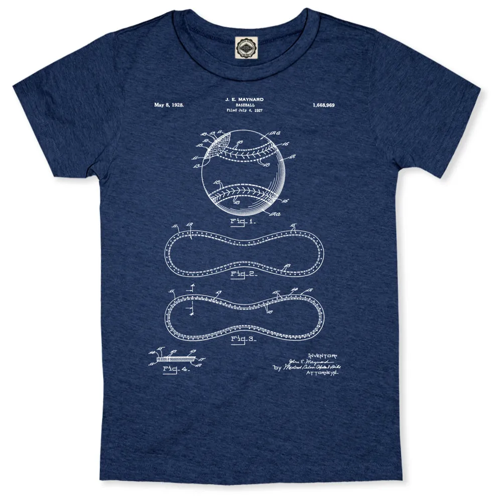 Baseball Patent Kid's Tee