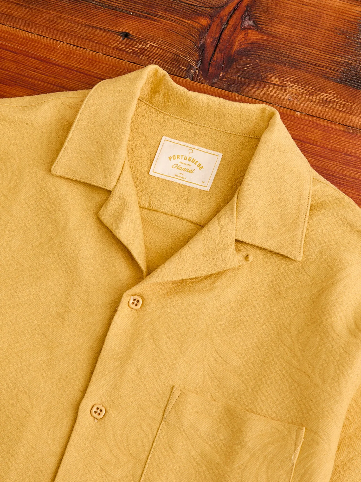 Beach Resort Button-Up Shirt in Coral