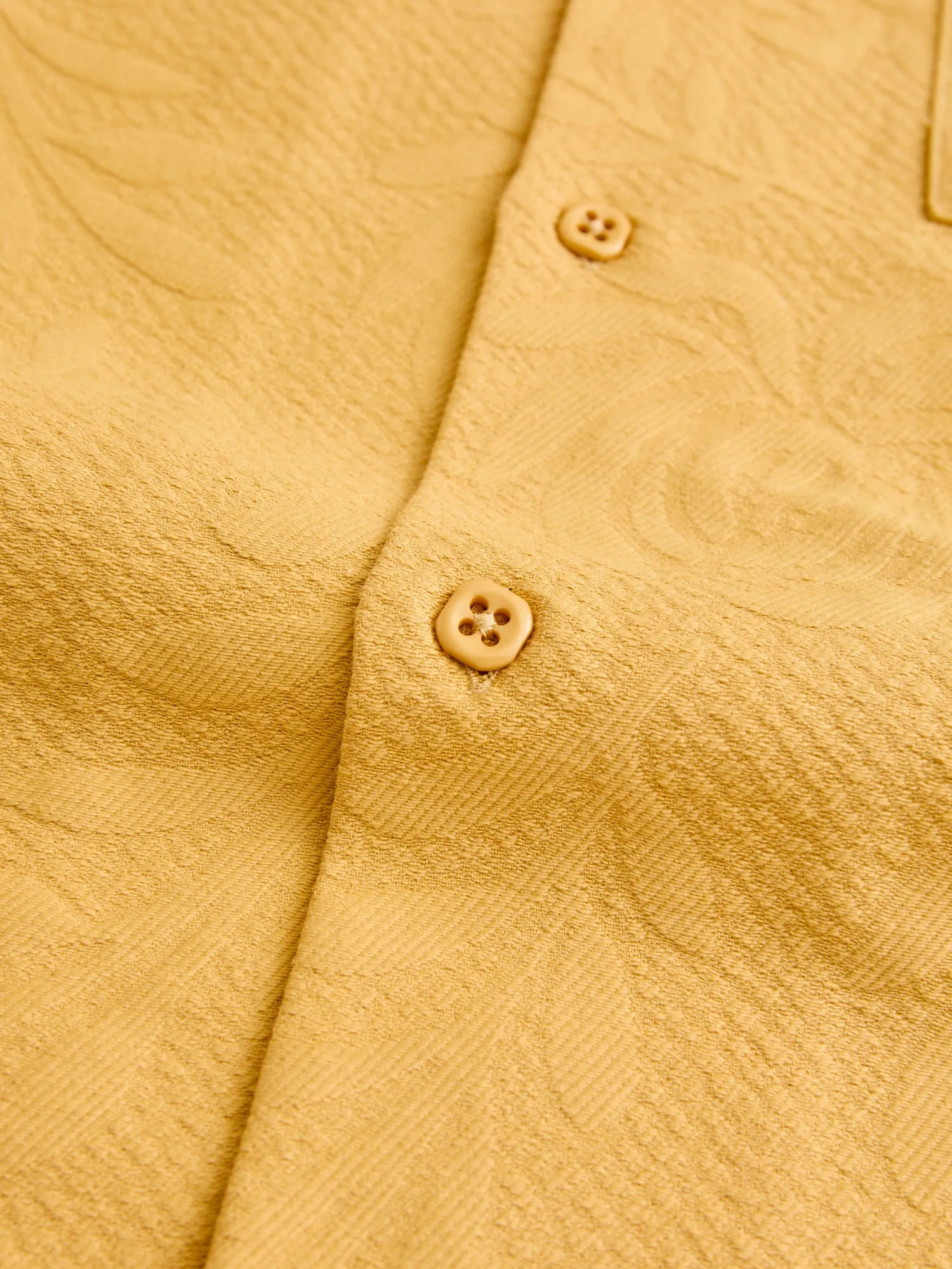 Beach Resort Button-Up Shirt in Coral