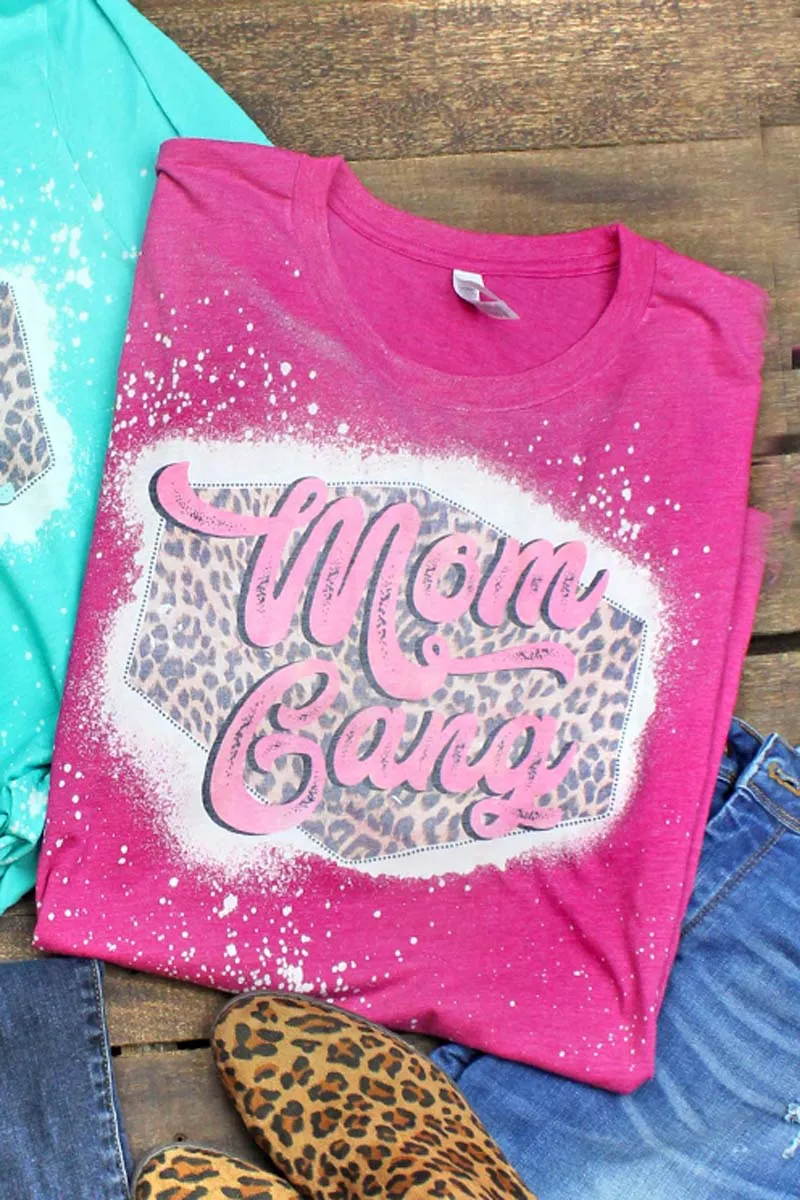 Bleached Mom Gang Tri-Blend Short Sleeve Tee