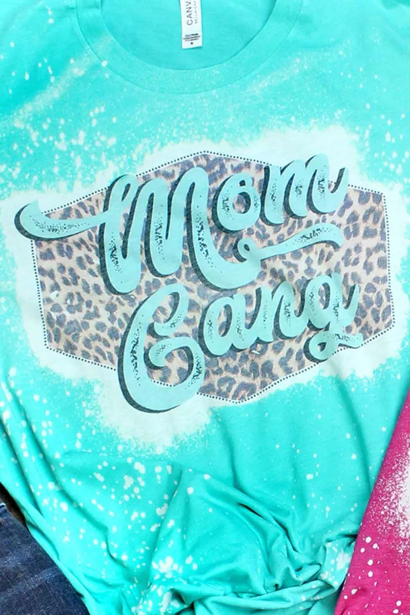 Bleached Mom Gang Tri-Blend Short Sleeve Tee