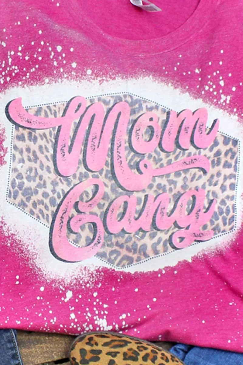 Bleached Mom Gang Tri-Blend Short Sleeve Tee