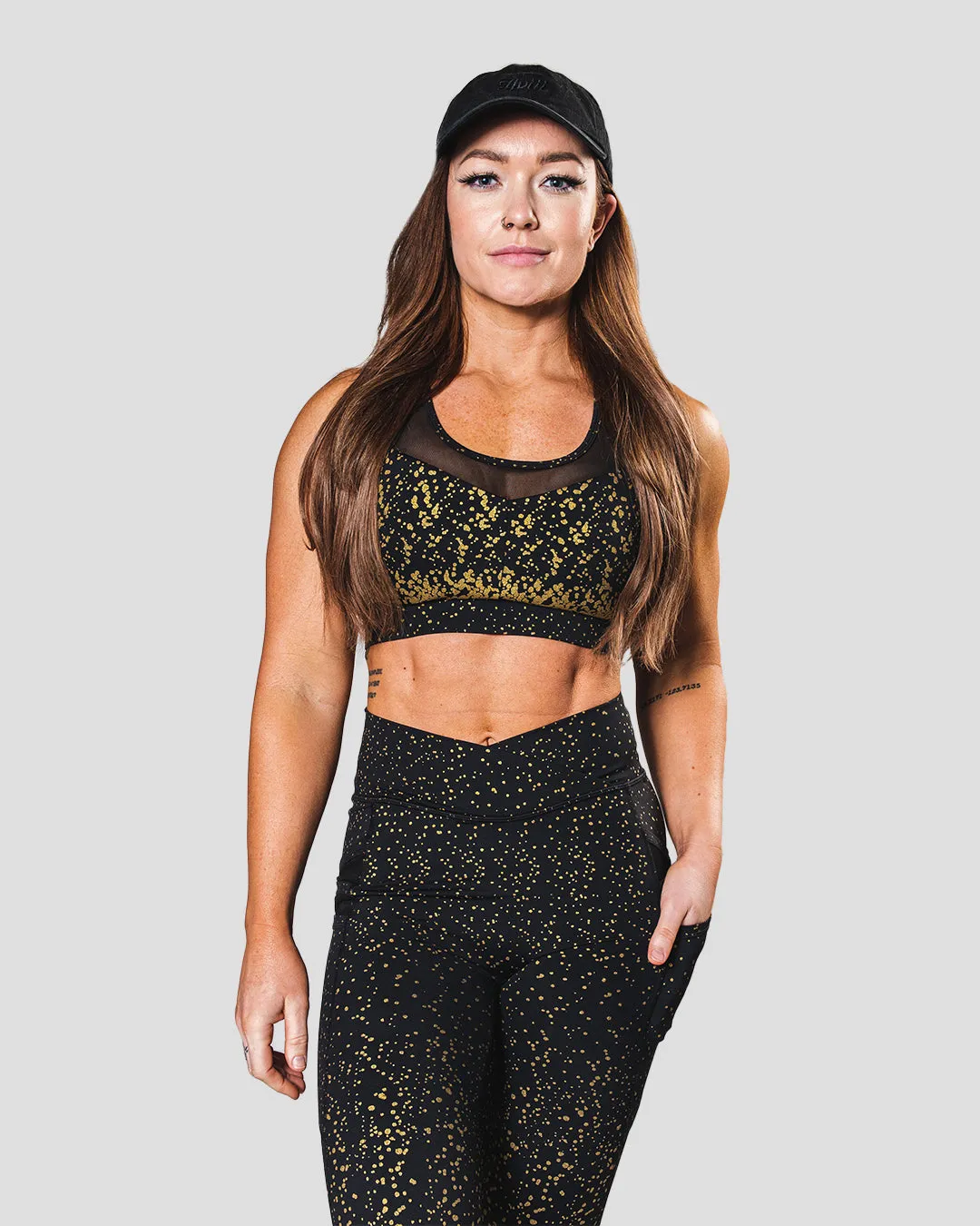 Bonschro Collection - Bra - Black/Gold