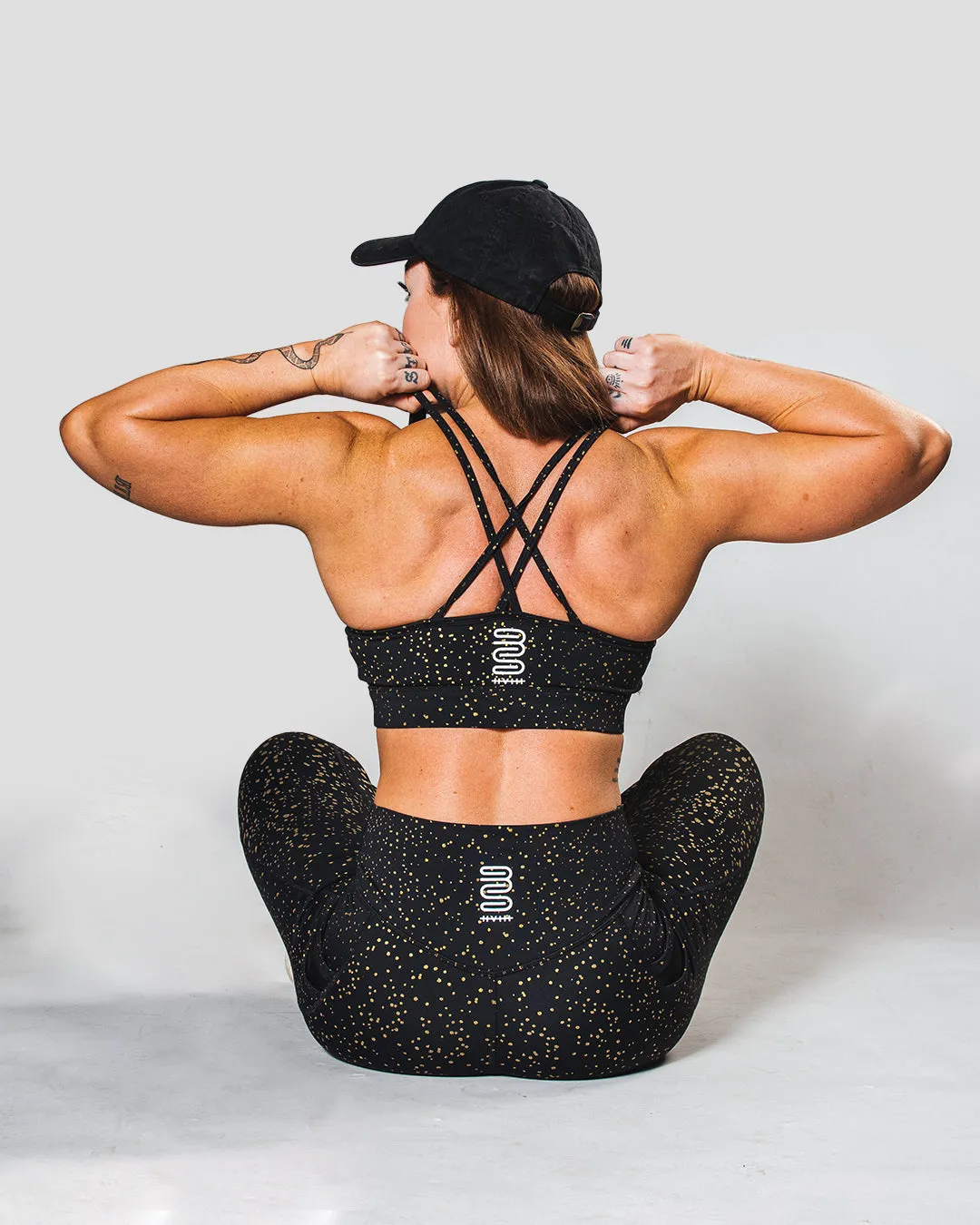 Bonschro Collection - Bra - Black/Gold