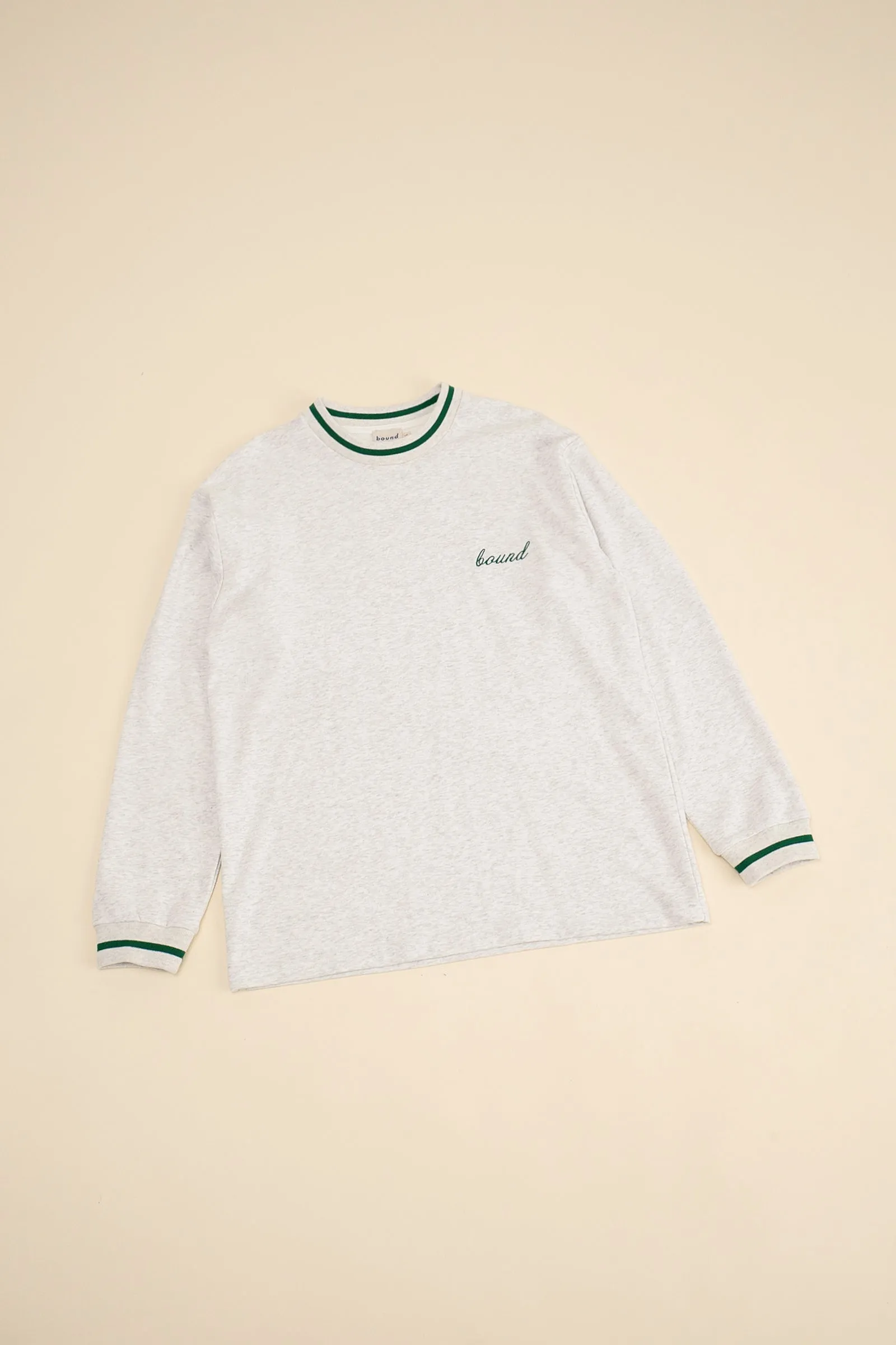 bound Ash Grey Longsleeve Tee