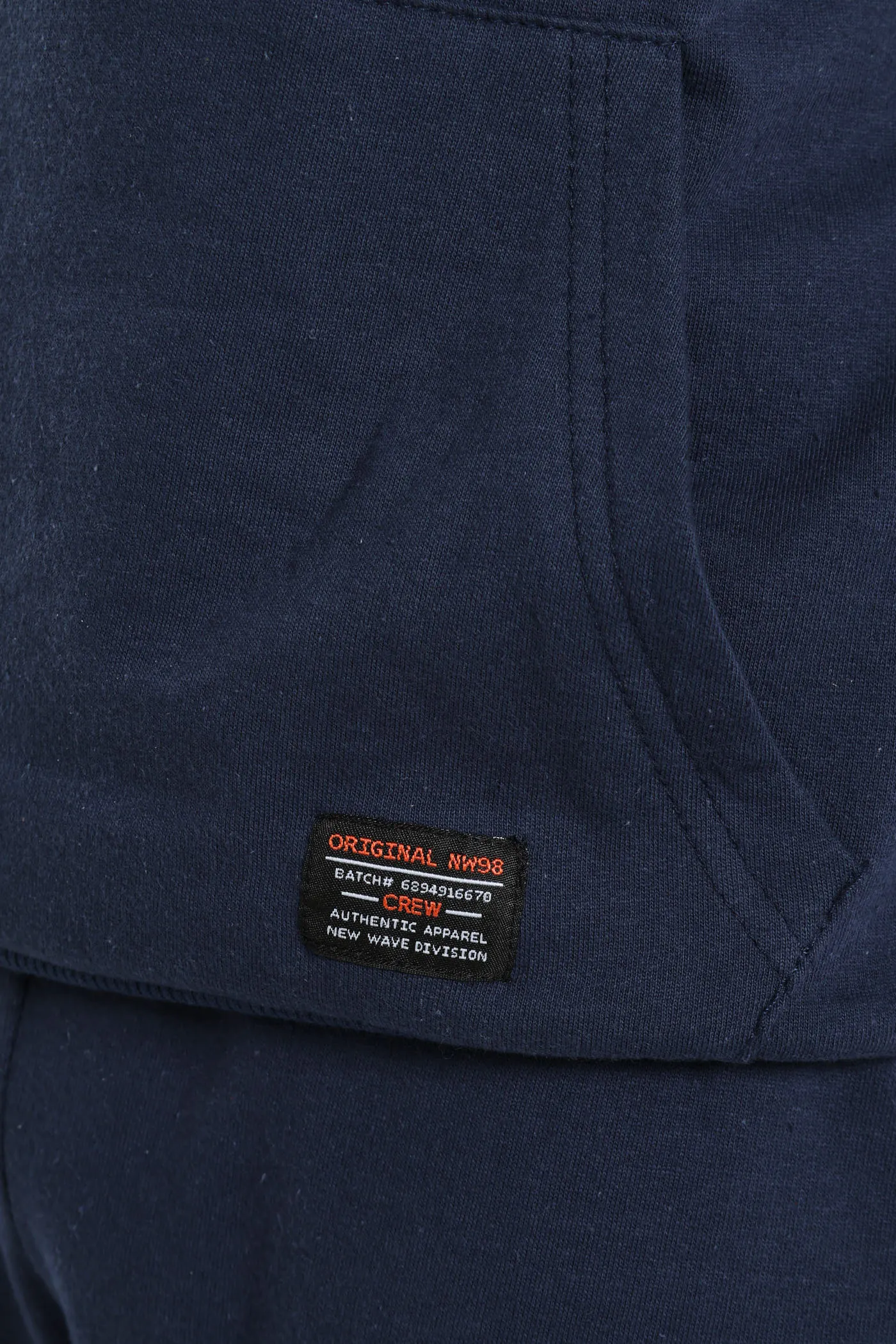 Boys Fleece Top - Navy