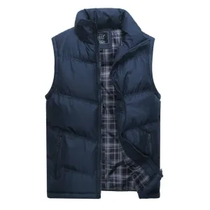 Brand Men's Fashion Outerwear Leisure Casual Vest Men Coat Warm Sleeveless Jacket Men Military Waistcoat D3135