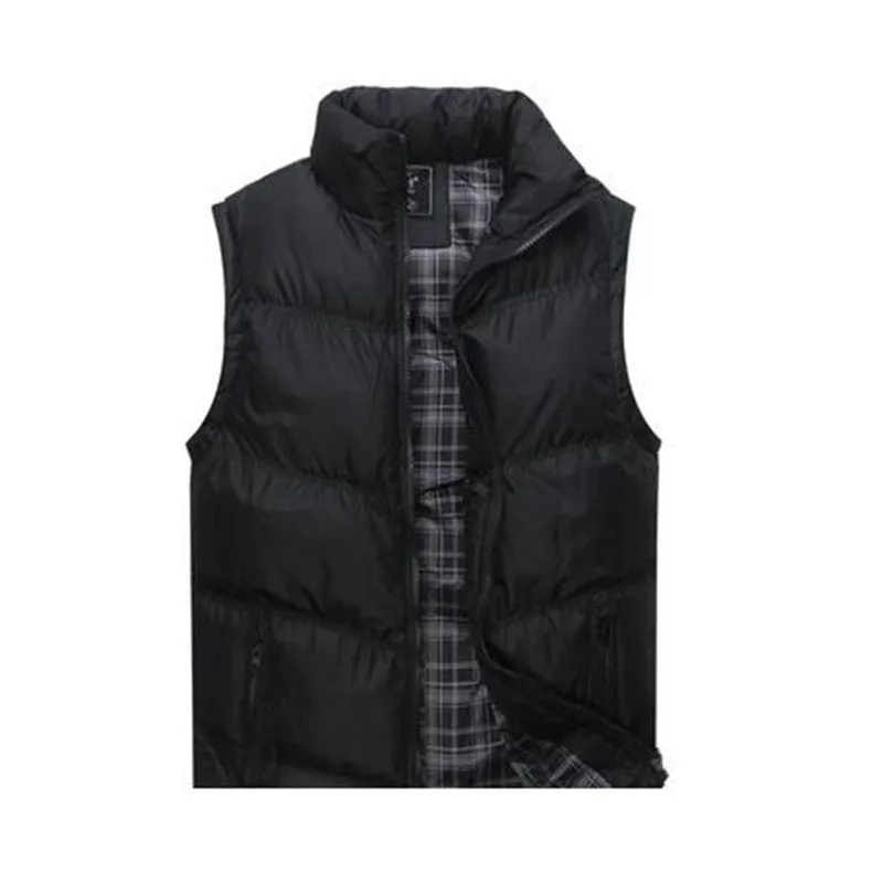 Brand Men's Fashion Outerwear Leisure Casual Vest Men Coat Warm Sleeveless Jacket Men Military Waistcoat D3135