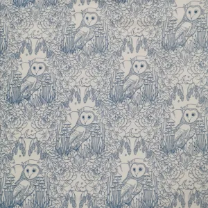 Brushed Cotton Flannelette, Moonlit Guardian Sky