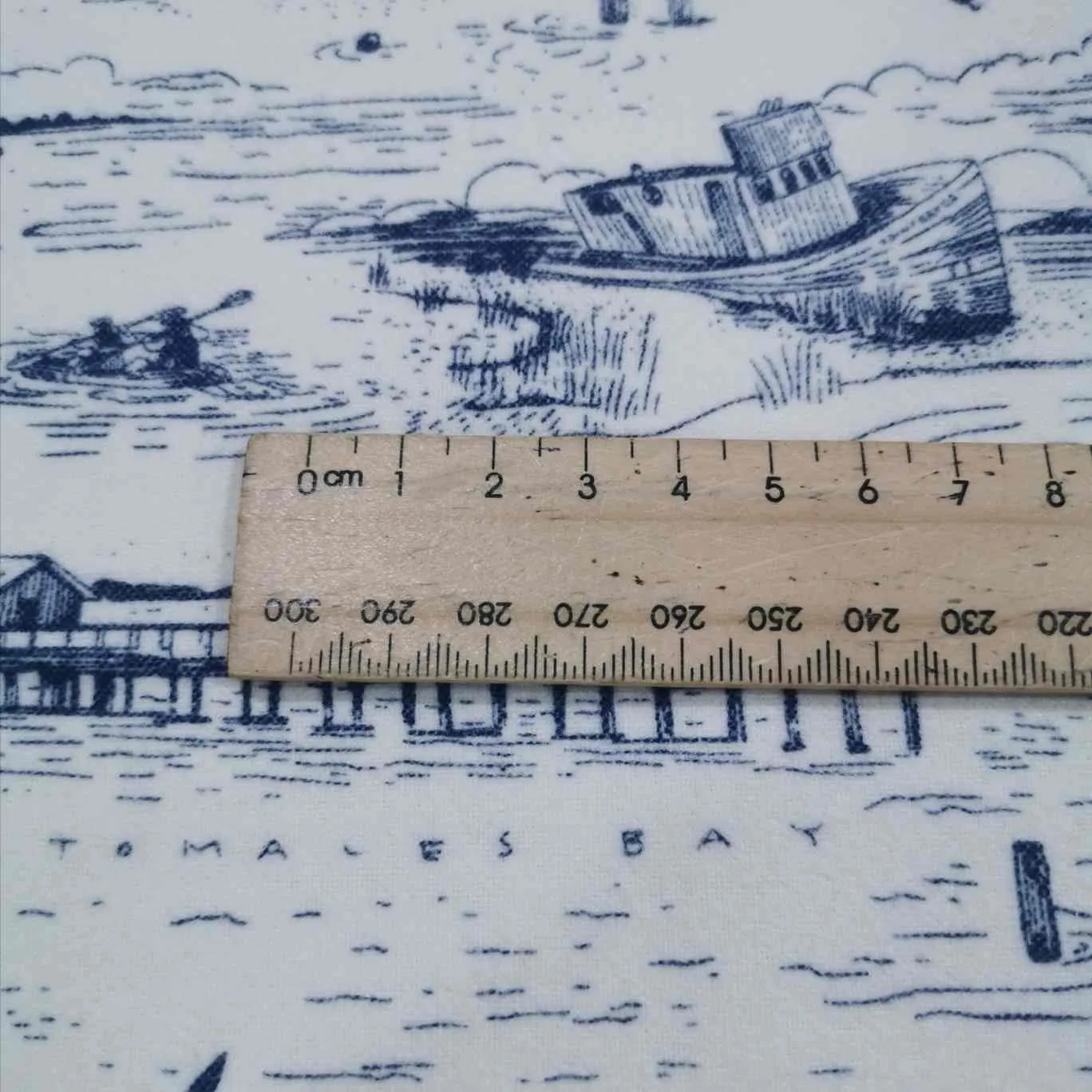 Brushed Cotton Flannelette, Seaside Dusk