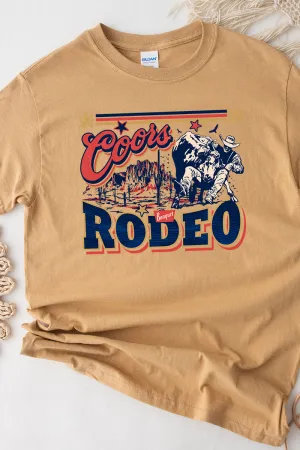 Bull Rider Coors Rodeo Short Sleeve Relaxed Fit T-Shirt