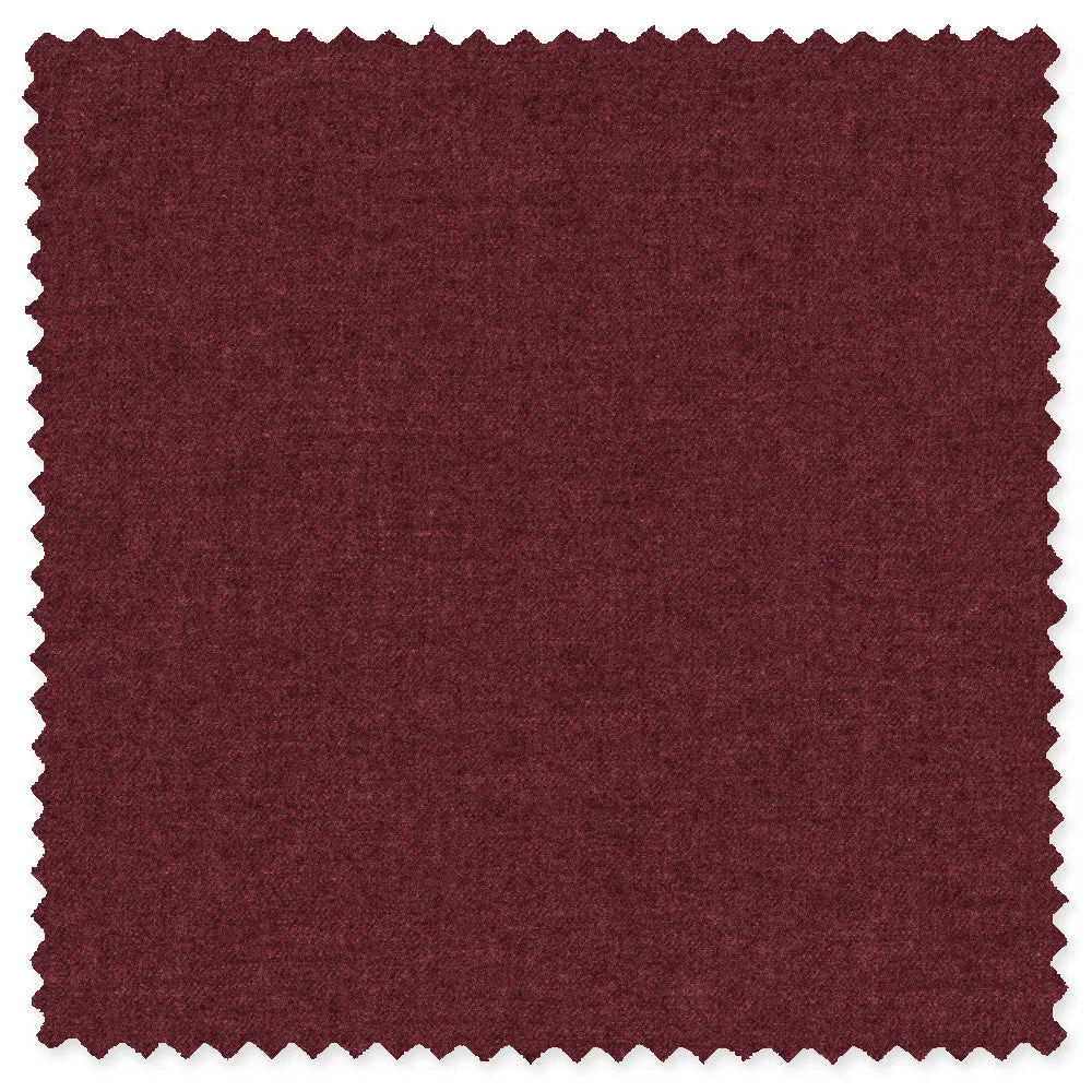 Burgundy Brushed Twill