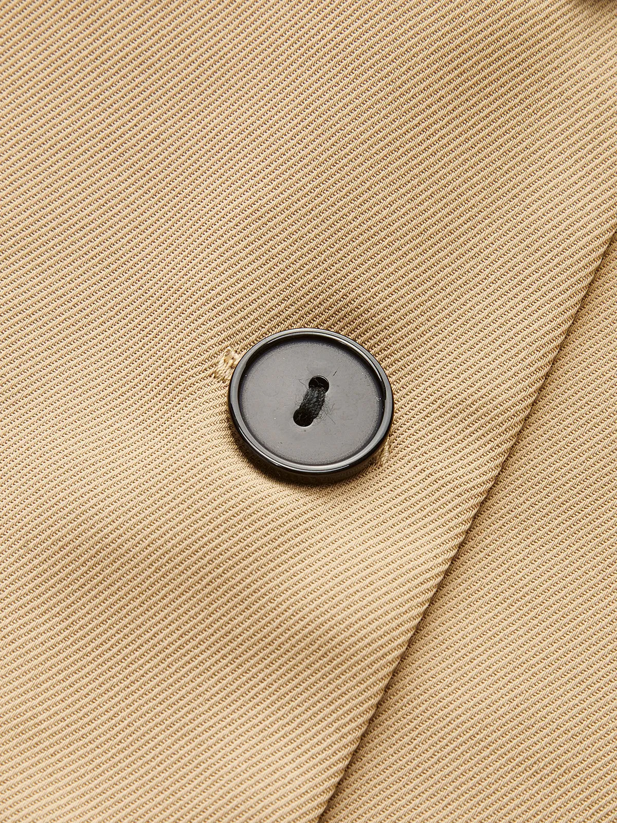 Button-Front Belted Vest