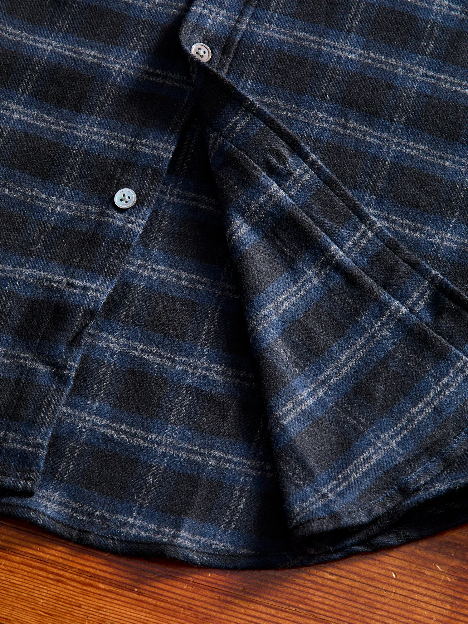 Cachal Button-Up Shirt in Dark Navy