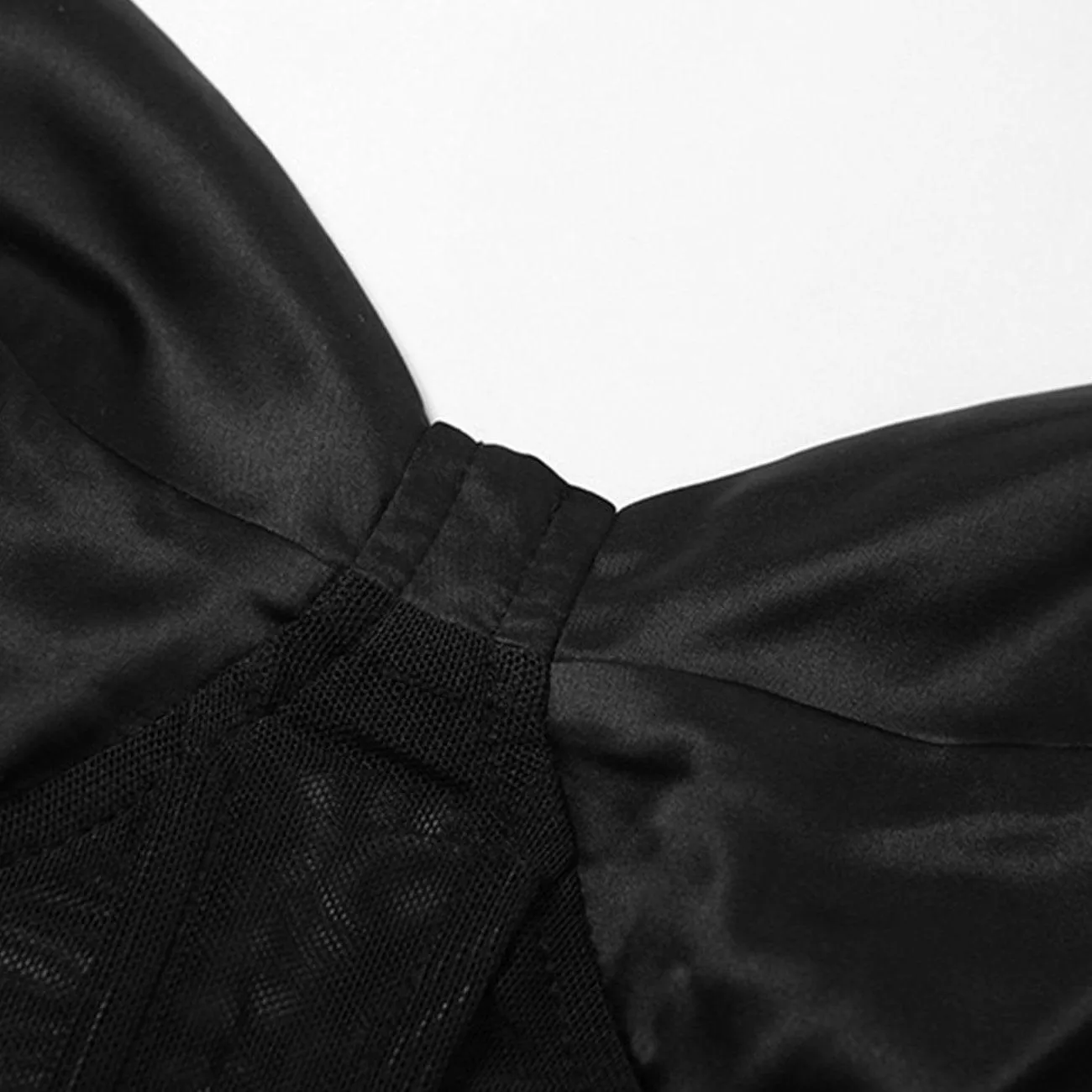 Dark Patchwork Solid Slim Vest