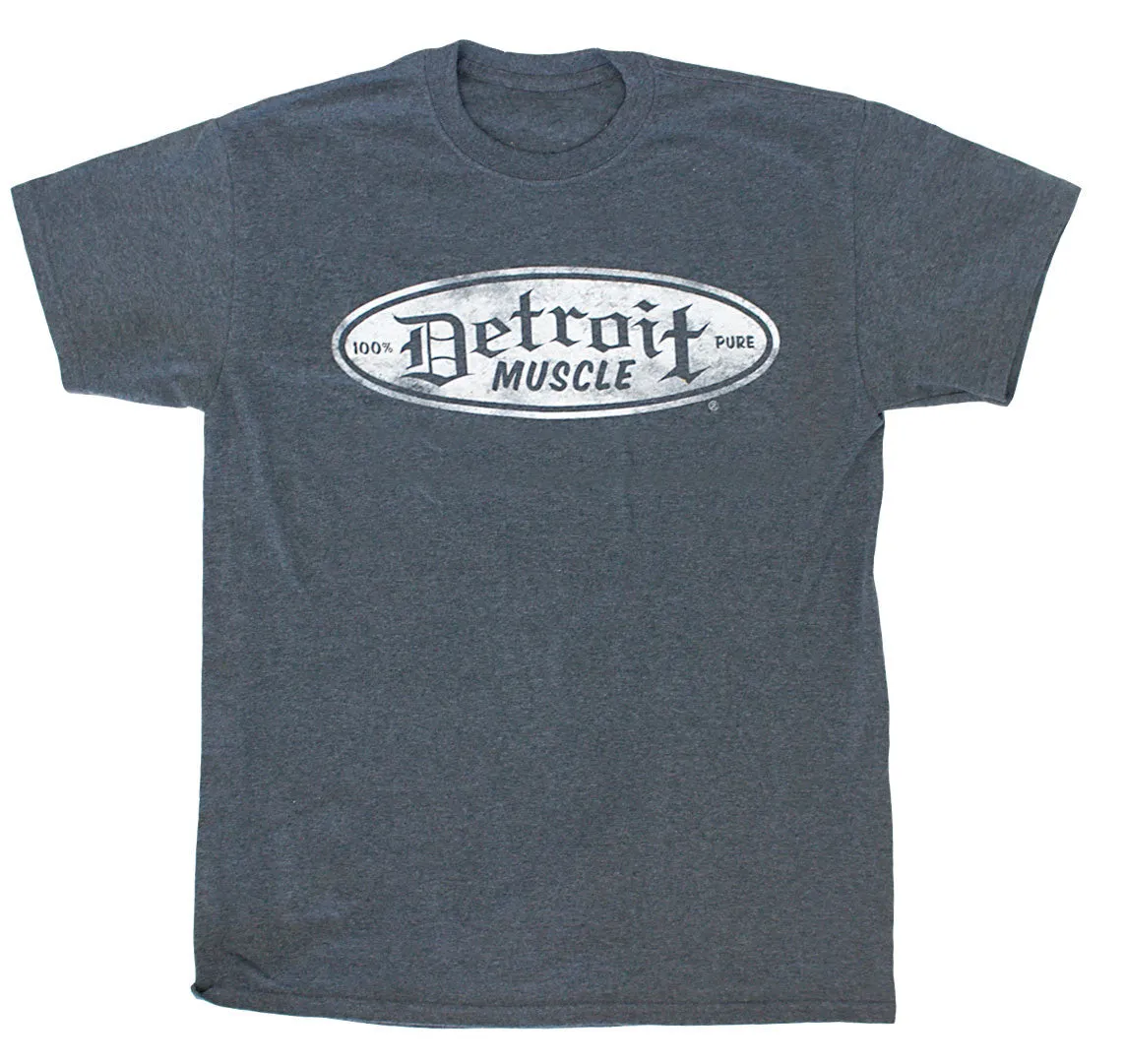 Detroit Muscle Speed Shifter Heather Grey T-Shirt