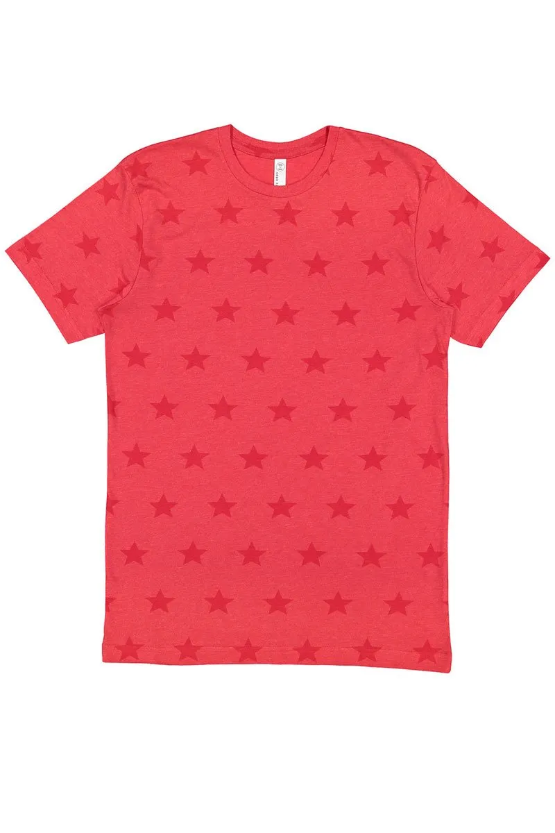 Distressed USA Unisex Five Star Tee