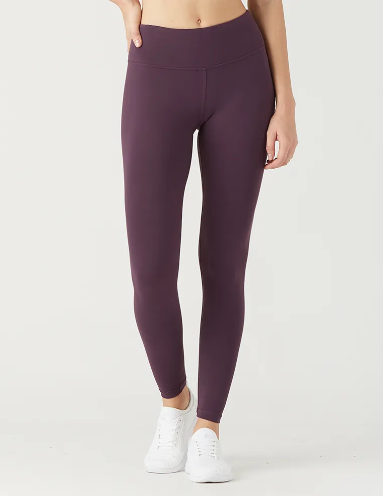 Elongate Legging: Blackberry Wine