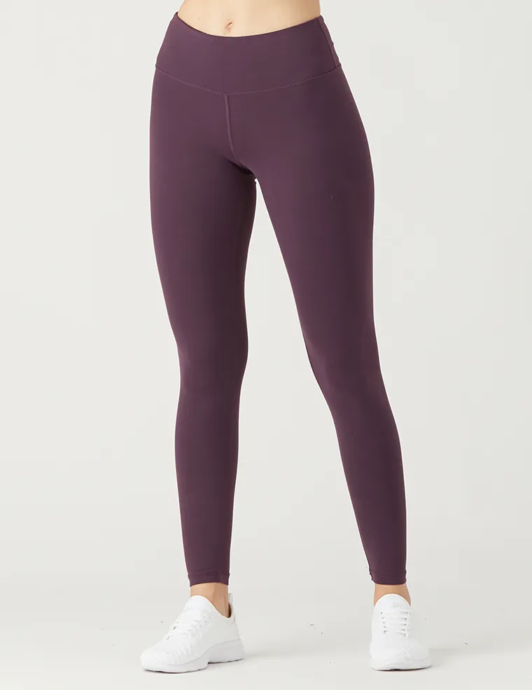 Elongate Legging: Blackberry Wine