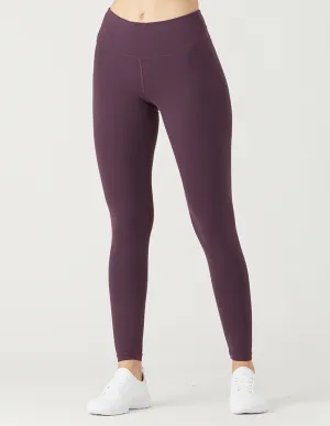 Elongate Legging: Blackberry Wine