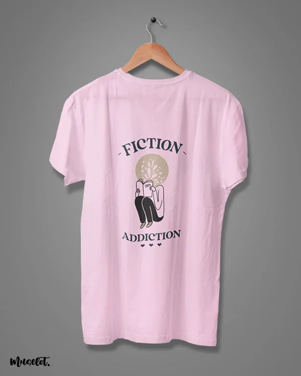 Fiction addiction printed t shirts