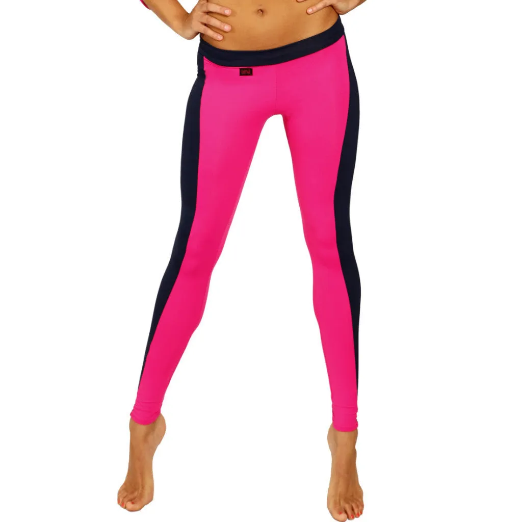 Fitness Leggings - Wetlook / Mesh