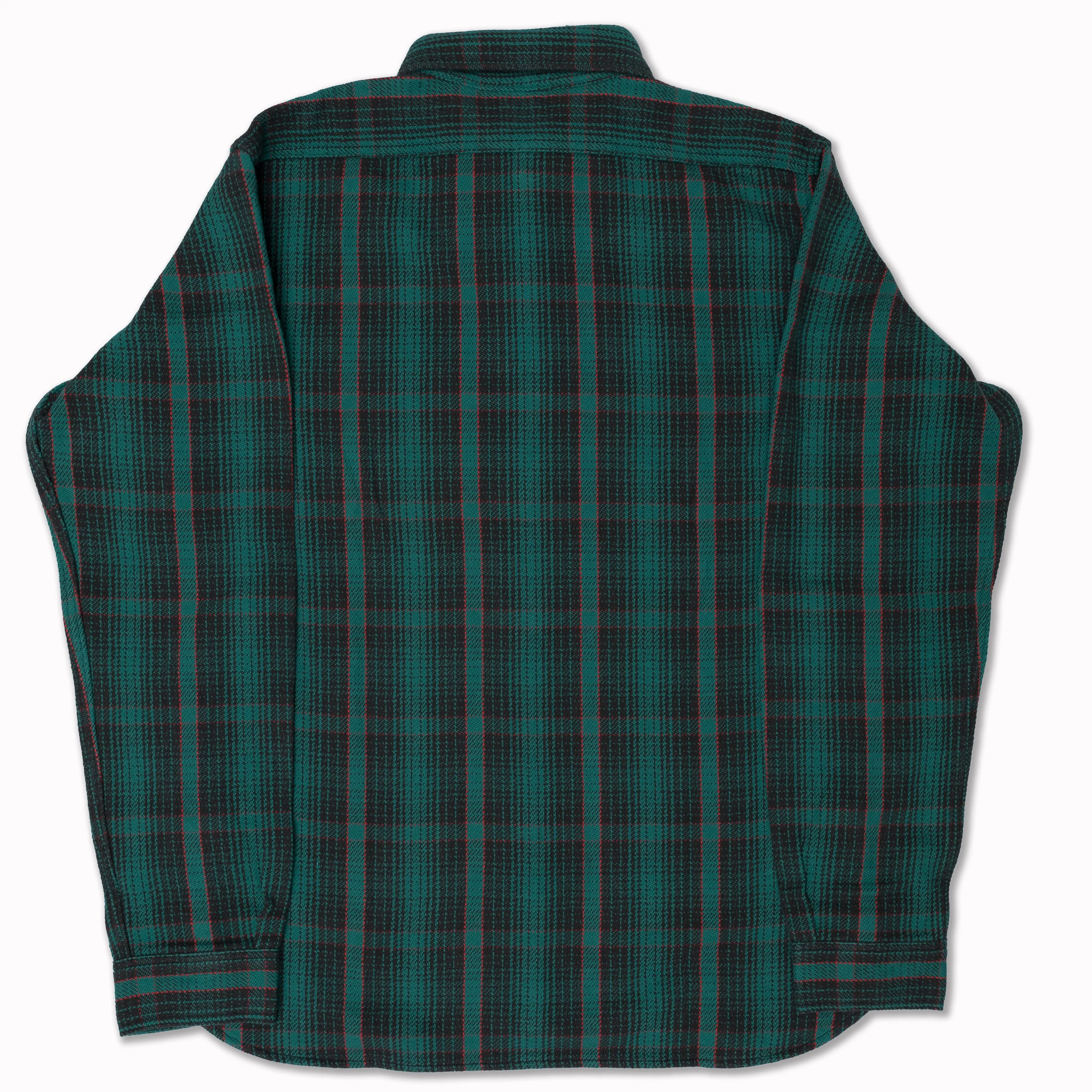 Flannel Shirt Lot 3104 "C Pattern" in Green
