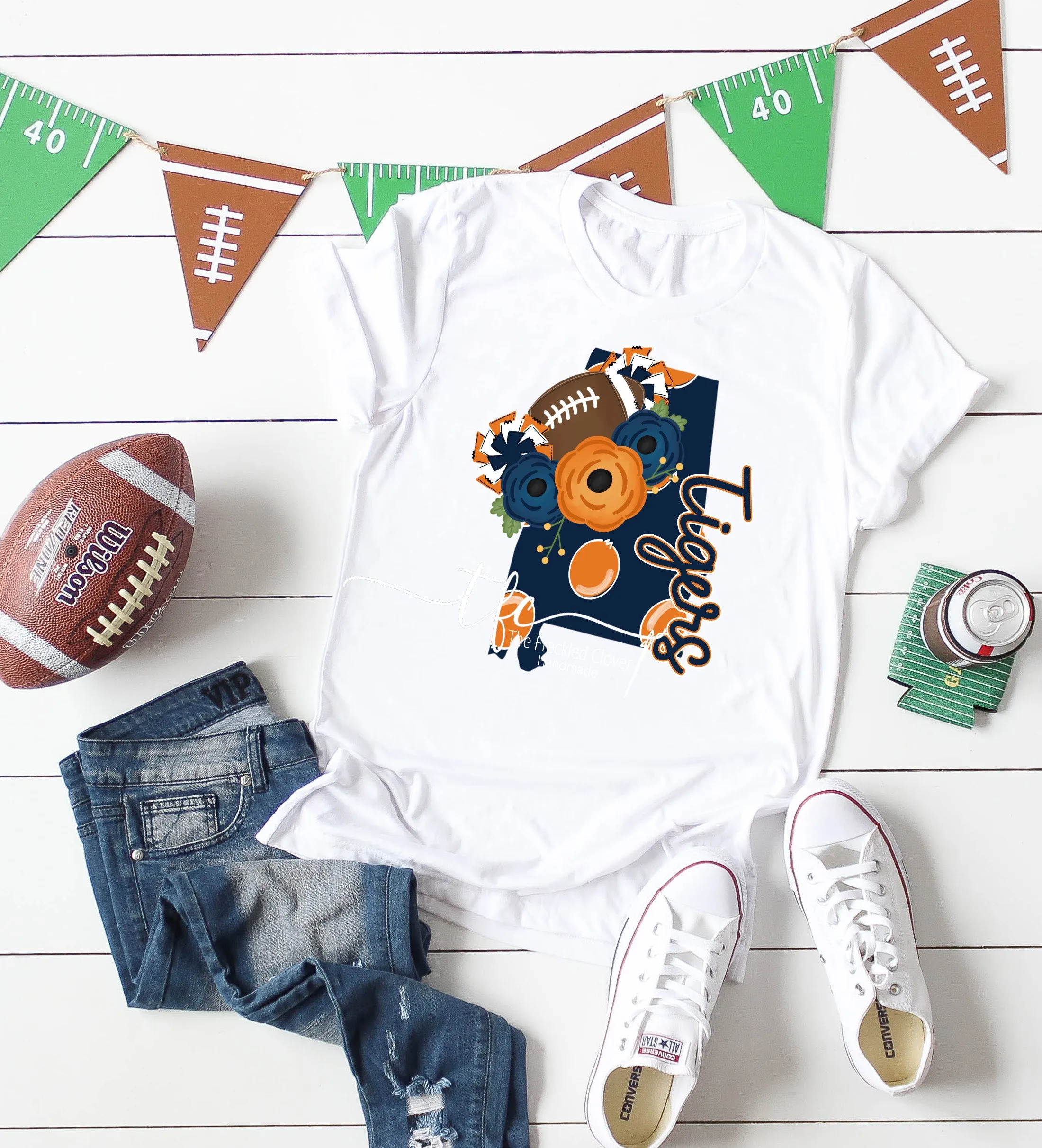 {Floral State Tigers} Adult  Youth