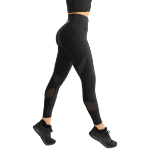 Gavelo Mesh Black Swirl Leggings