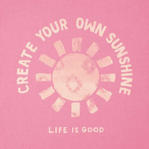 Girls L/S Crusher Tee Create Your Own Sunshine