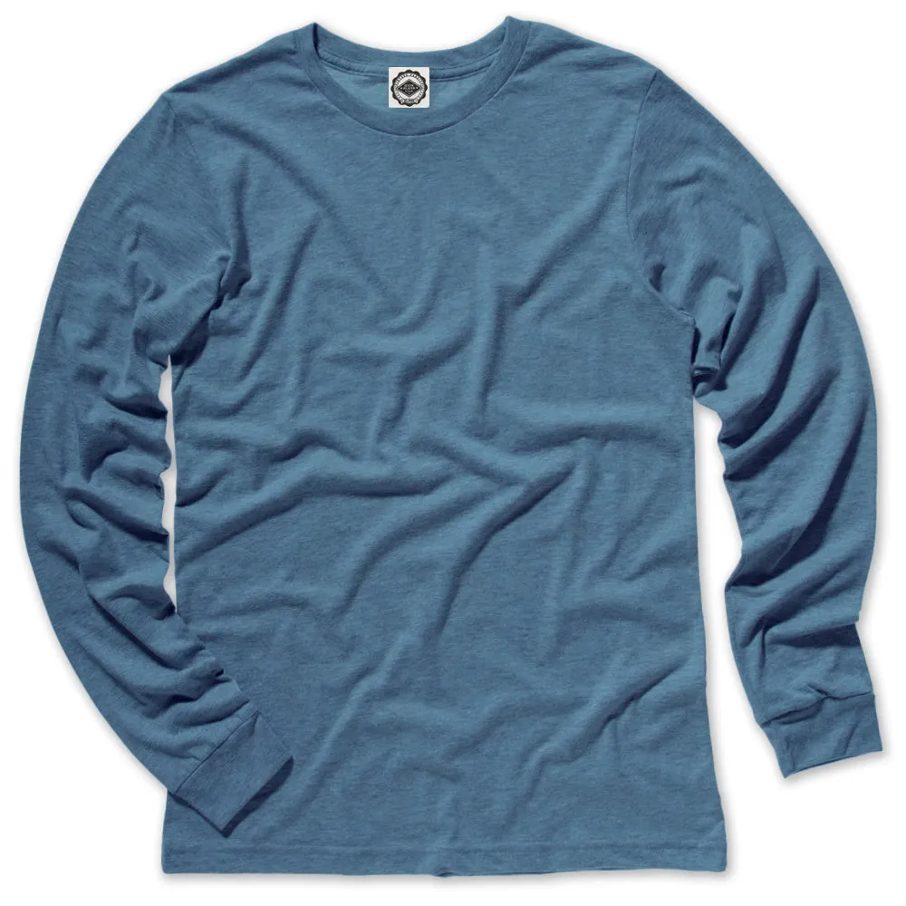 Go-To Men's Long Sleeve Tee (Heather Colors)