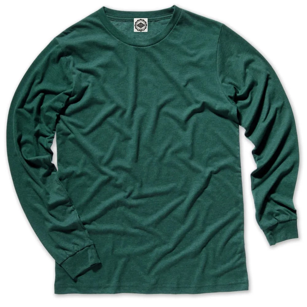 Go-To Men's Long Sleeve Tee (Heather Colors)