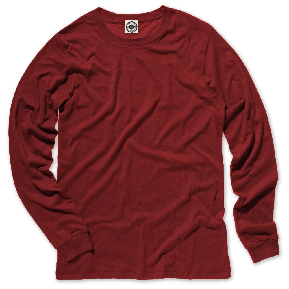 Go-To Men's Long Sleeve Tee (Heather Colors)
