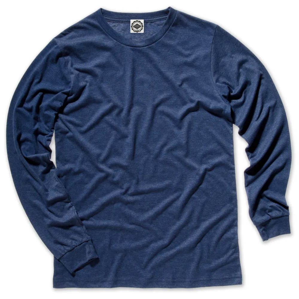 Go-To Men's Long Sleeve Tee (Heather Colors)