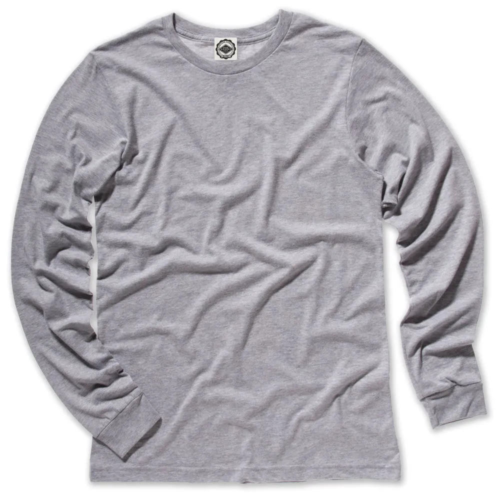 Go-To Men's Long Sleeve Tee (Heather Colors)