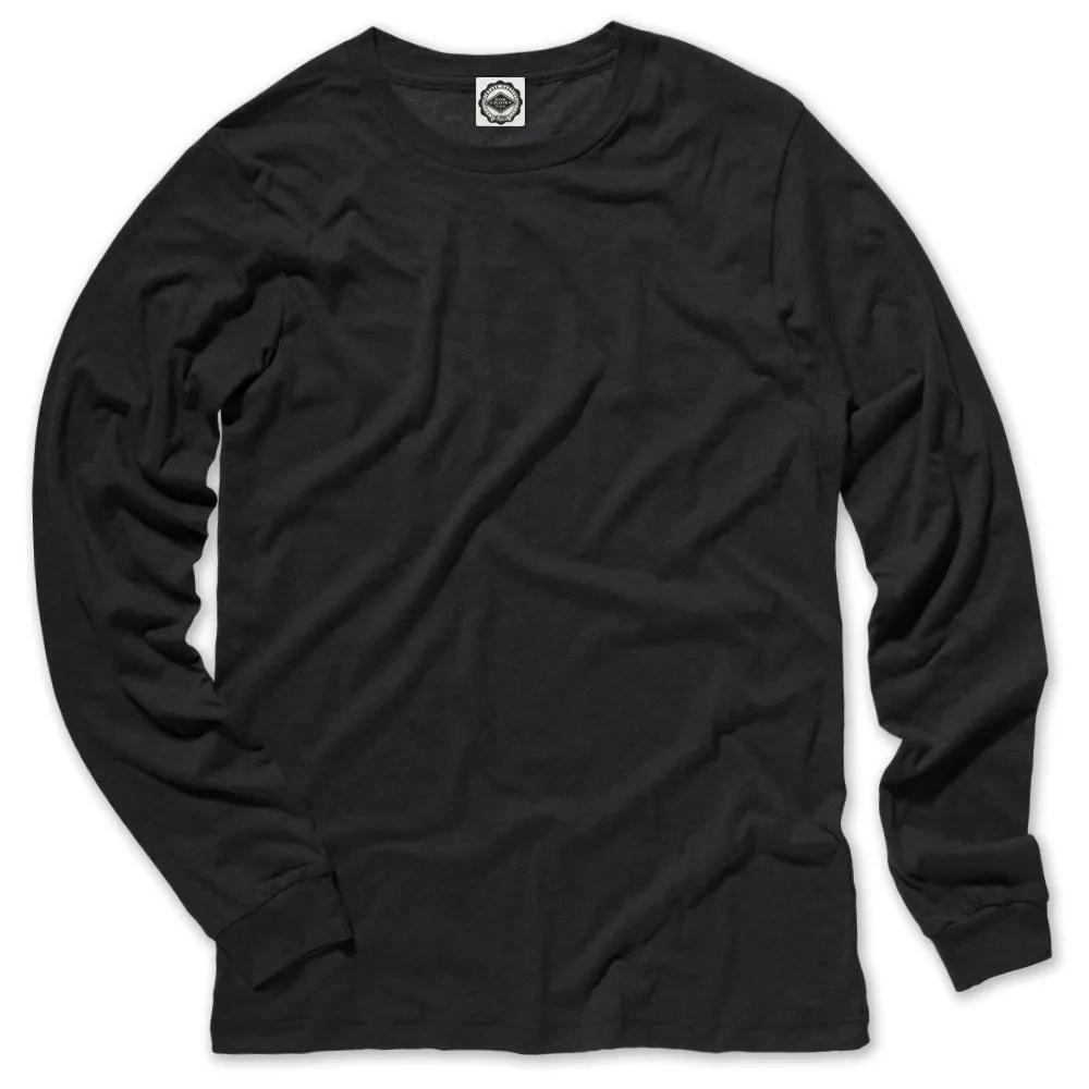 Go-To Men's Long Sleeve Tee (Heather Colors)