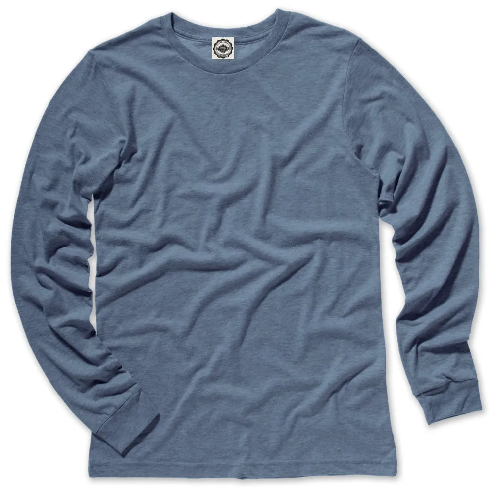 Go-To Men's Long Sleeve Tee (Heather Colors)