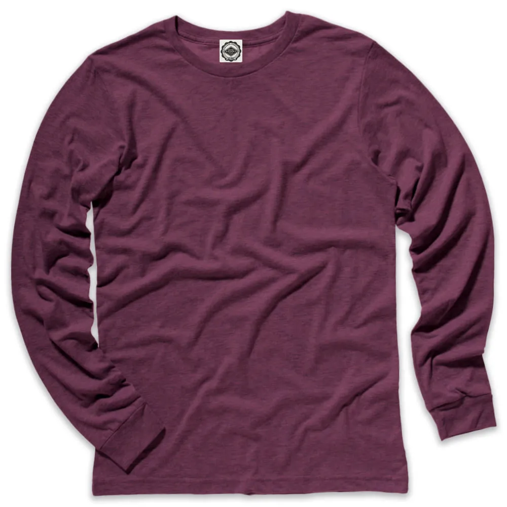 Go-To Men's Long Sleeve Tee (Heather Colors)