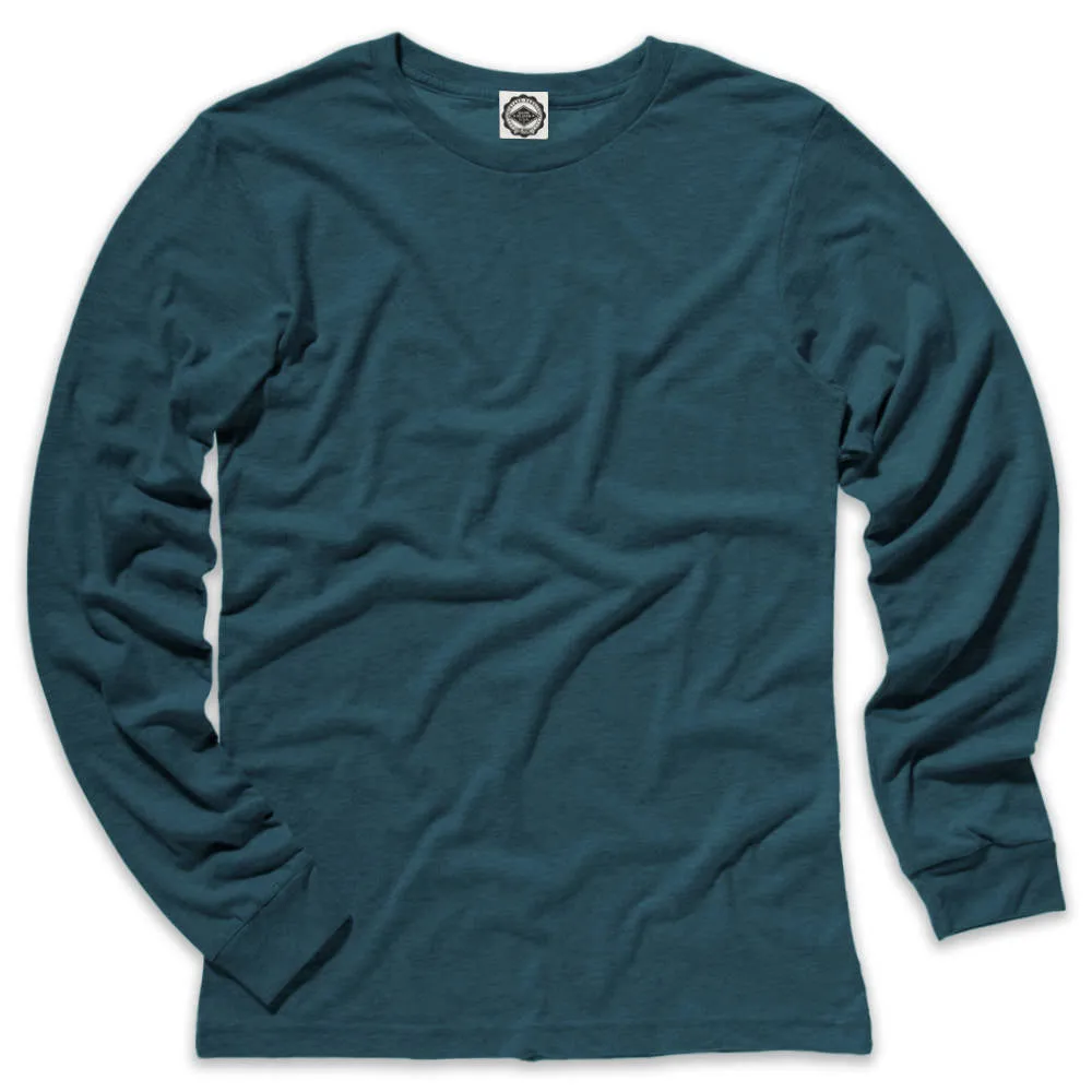 Go-To Men's Long Sleeve Tee (Heather Colors)