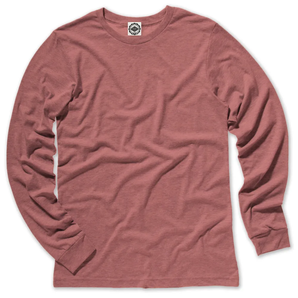 Go-To Men's Long Sleeve Tee (Heather Colors)