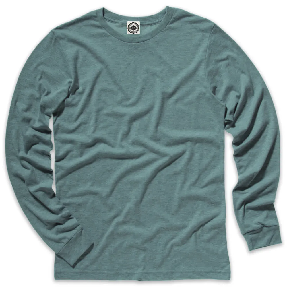 Go-To Men's Long Sleeve Tee (Heather Colors)